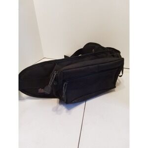 Bike Pro USA Pack, 2 Zip Pockets, Water Bottle Holder, Adjustable Strap